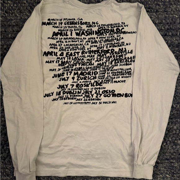 Bruce Springsteen 2012 Wrecking Ball Tour Tshirt Size M - Picture 2 of 3